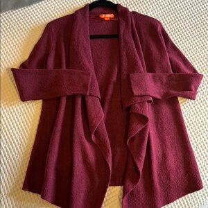 Joe Fresh Burgundy Women's Sweater